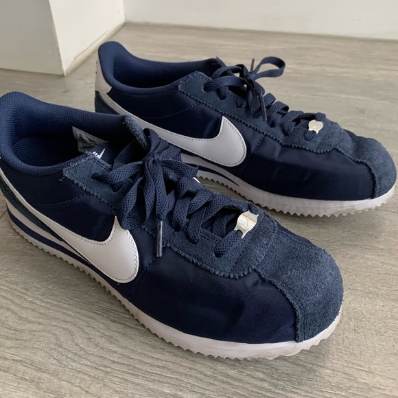 Nike Cortez Midnight Blue Men’s Casual Shoes Sneakers Size 8.5M - Picture 4 of 14